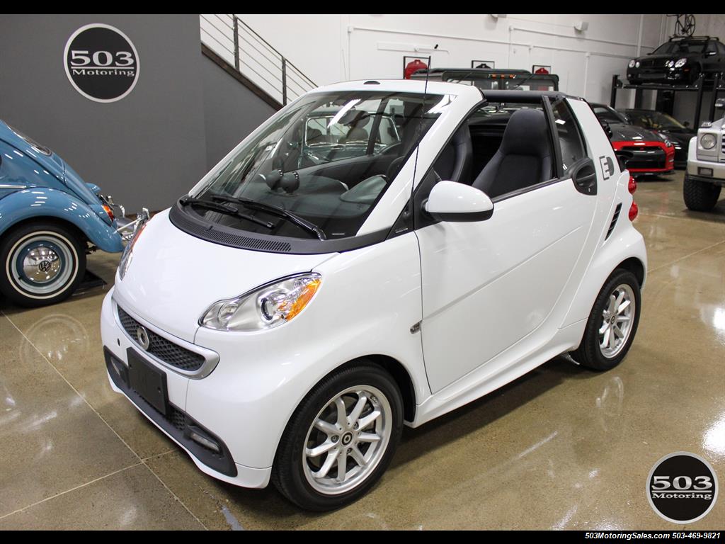 2014 Smart fortwo passion electric cabriolet; White/Black, Loaded!   - Photo 9 - Beaverton, OR 97005