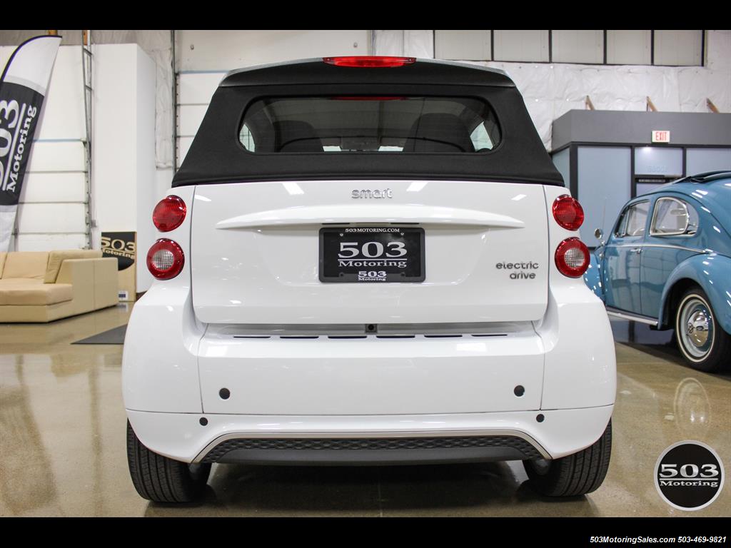 2014 Smart fortwo passion electric cabriolet; White/Black, Loaded!   - Photo 4 - Beaverton, OR 97005
