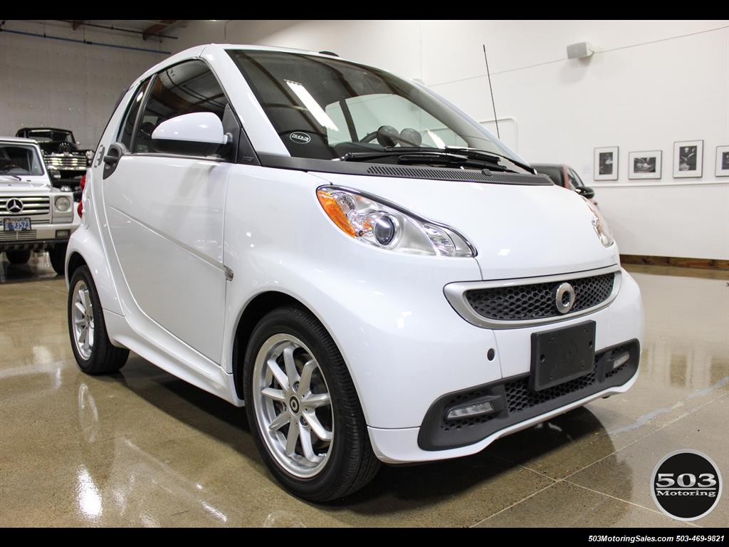 2014 Smart fortwo passion electric cabriolet; White/Black, Loaded!   - Photo 7 - Beaverton, OR 97005