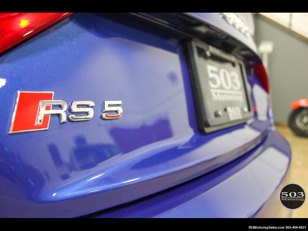 2015 Audi RS 5 4.2 quattro, Sepang Blue w/ Only 4900 Miles!   - Photo 17 - Beaverton, OR 97005