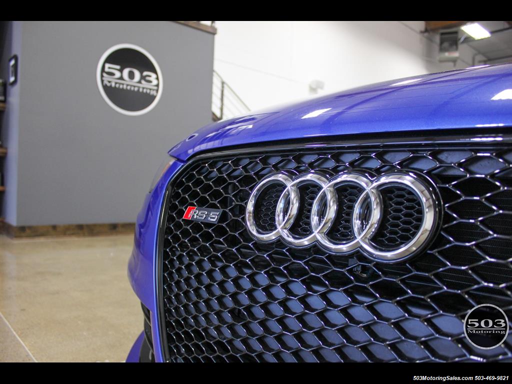 2015 Audi RS 5 4.2 quattro, Sepang Blue w/ Only 4900 Miles!   - Photo 6 - Beaverton, OR 97005