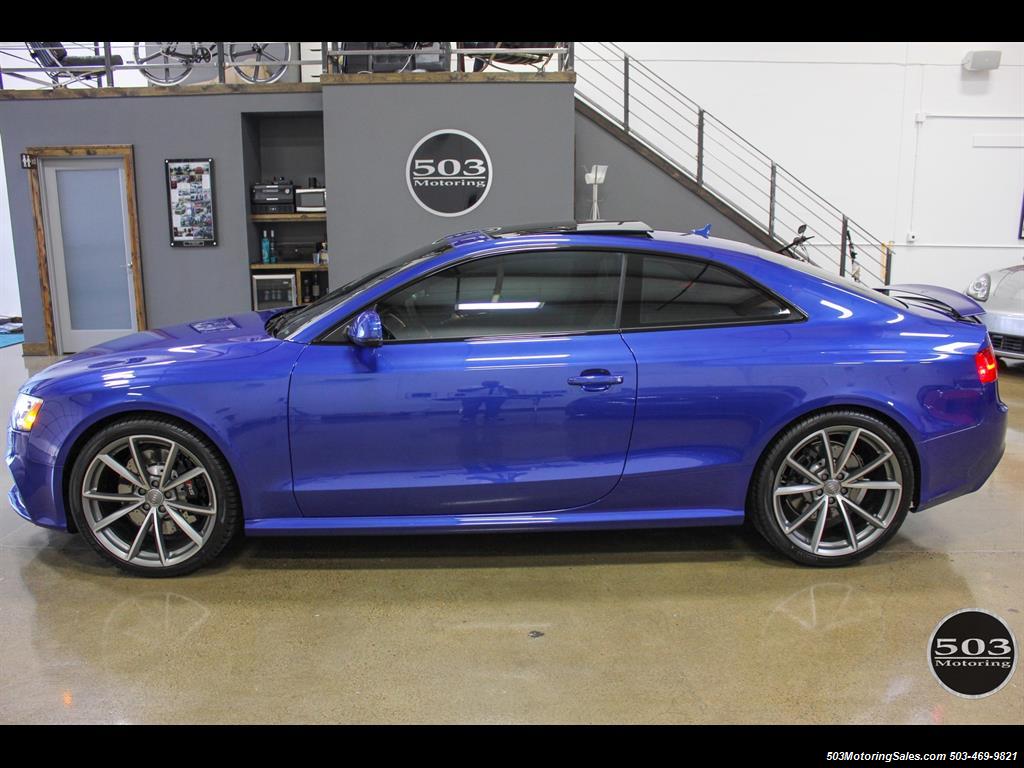 2015 Audi RS 5 4.2 quattro, Sepang Blue w/ Only 4900 Miles!   - Photo 2 - Beaverton, OR 97005