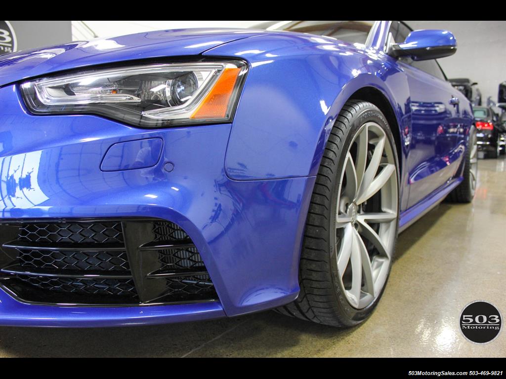 2015 Audi RS 5 4.2 quattro, Sepang Blue w/ Only 4900 Miles!   - Photo 4 - Beaverton, OR 97005