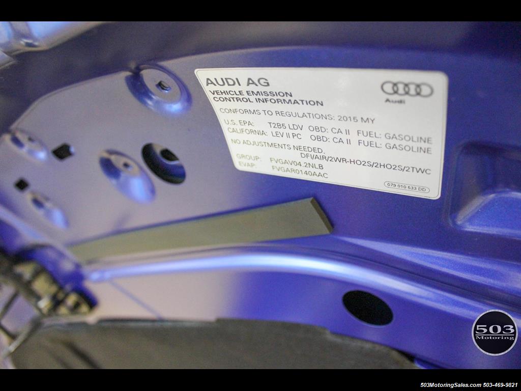 2015 Audi RS 5 4.2 quattro, Sepang Blue w/ Only 4900 Miles!   - Photo 46 - Beaverton, OR 97005