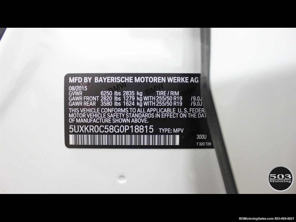 2016 BMW X5 xDrive35i; Leather, Nav, Pano Roof, Warranty!!!   - Photo 52 - Beaverton, OR 97005