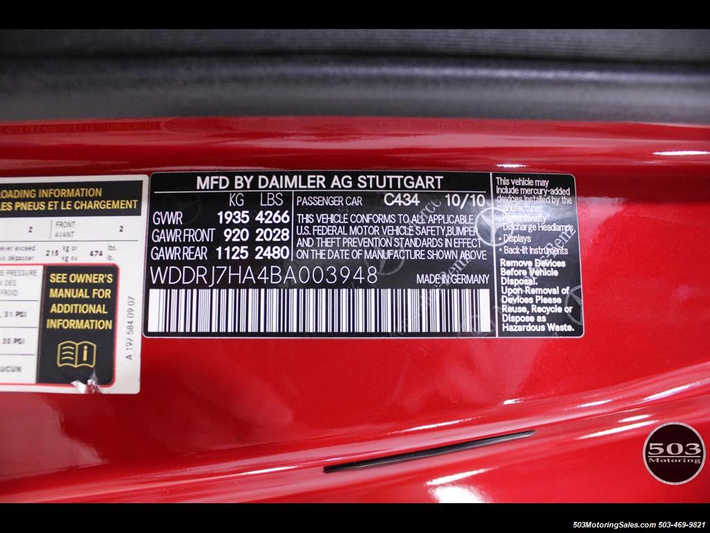 2011 Mercedes-Benz SLS AMG, Le Mans Red, Incredibly Well Optioned!   - Photo 60 - Beaverton, OR 97005