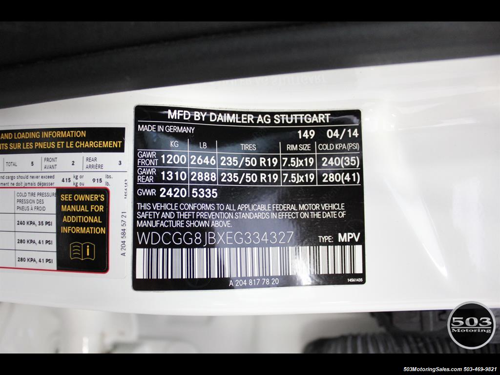 2014 Mercedes-Benz GLK 350 4MATIC; One Owner, White/Black!   - Photo 57 - Beaverton, OR 97005