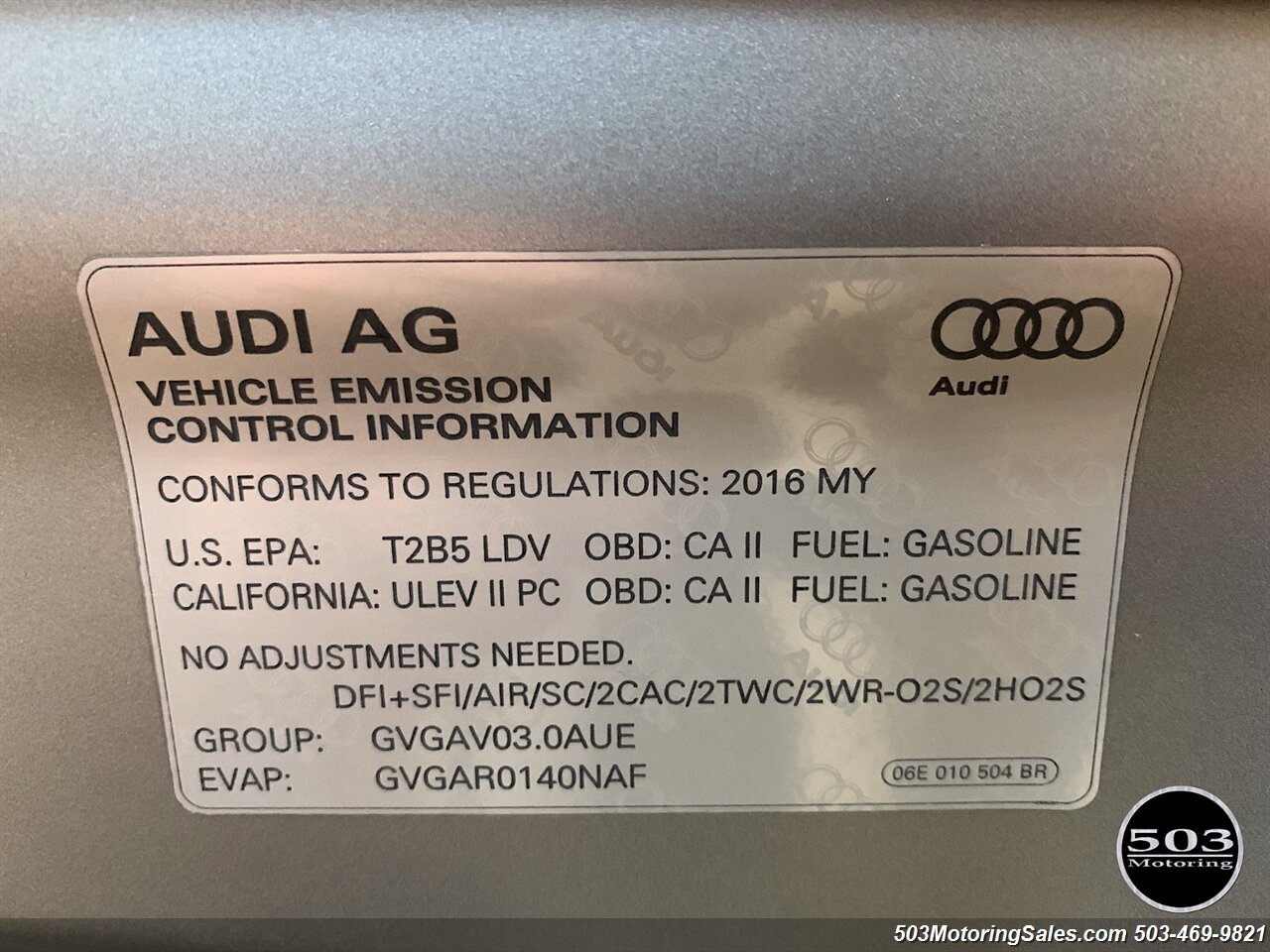 2016 Audi A7 3.0T quattro Prestige   - Photo 94 - Beaverton, OR 97005