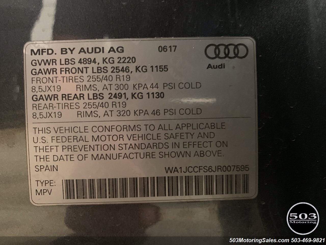 2018 Audi Q3 2.0T quattro Premium Plus   - Photo 16 - Beaverton, OR 97005