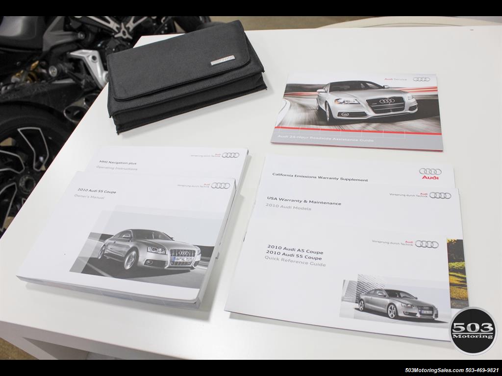 2010 Audi S5 4.2 quattro Prestige; Manual w/ Only 8k Miles!   - Photo 53 - Beaverton, OR 97005