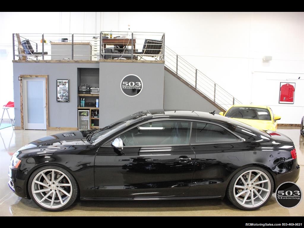2012 Audi S5 4.2 Quattro Premium Plus, Black/Black w/ only 38k!   - Photo 2 - Beaverton, OR 97005