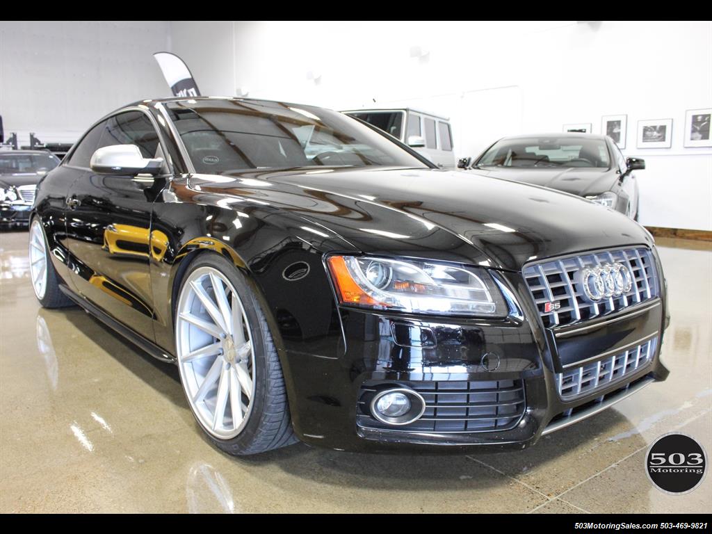 2012 Audi S5 4.2 Quattro Premium Plus, Black/Black w/ only 38k!   - Photo 7 - Beaverton, OR 97005