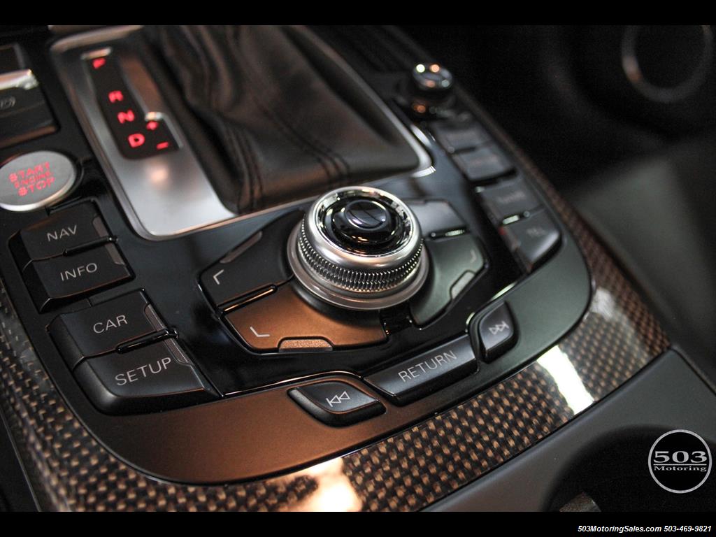 2012 Audi S5 4.2 Quattro Premium Plus, Black/Black w/ only 38k!   - Photo 26 - Beaverton, OR 97005