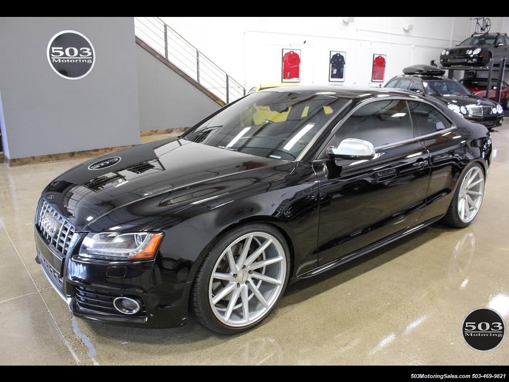 2012 Audi S5 4.2 Quattro Premium Plus, Black/Black w/ only 38k!   - Photo 1 - Beaverton, OR 97005