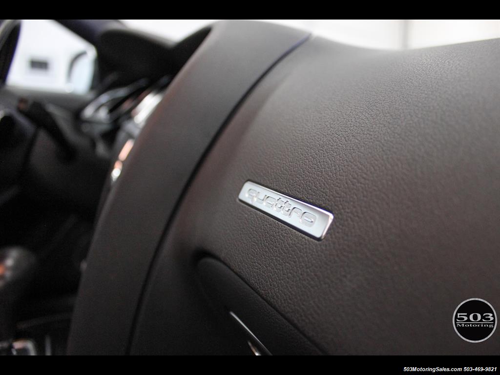 2012 Audi S5 4.2 Quattro Premium Plus, Black/Black w/ only 38k!   - Photo 29 - Beaverton, OR 97005