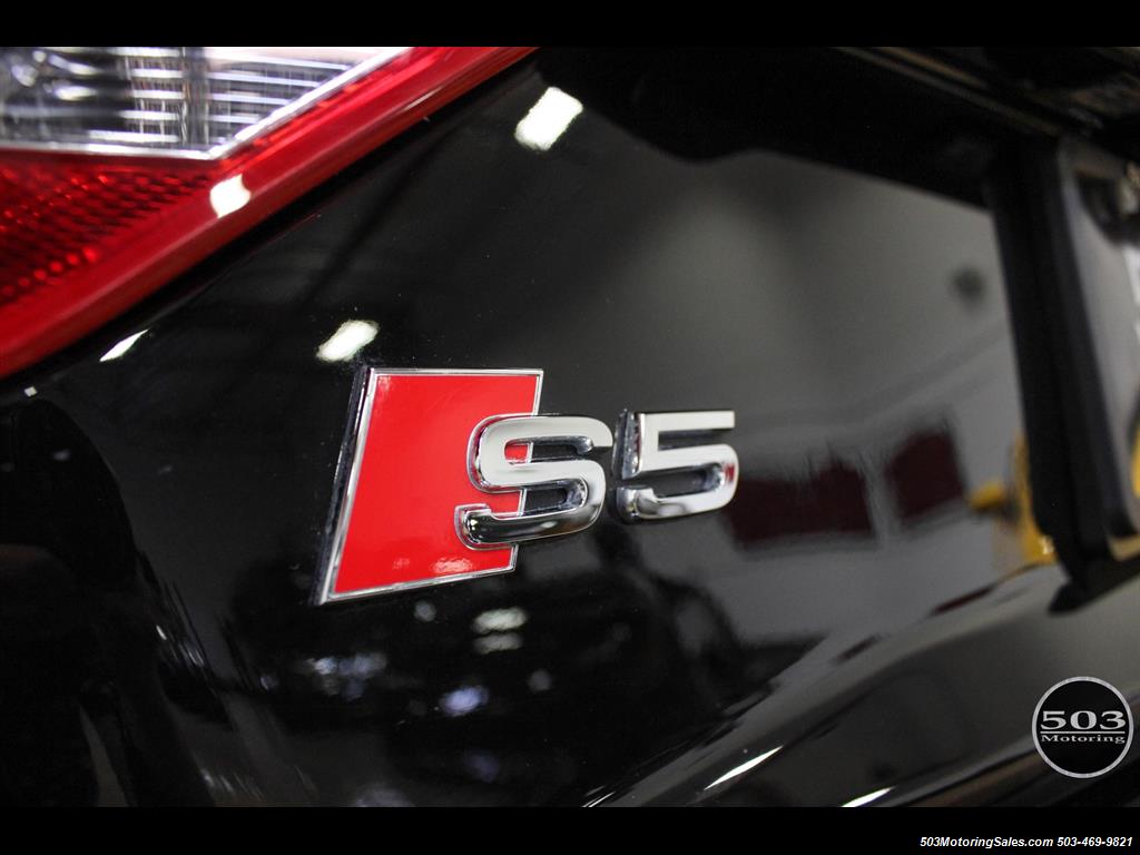 2012 Audi S5 4.2 Quattro Premium Plus, Black/Black w/ only 38k!   - Photo 11 - Beaverton, OR 97005