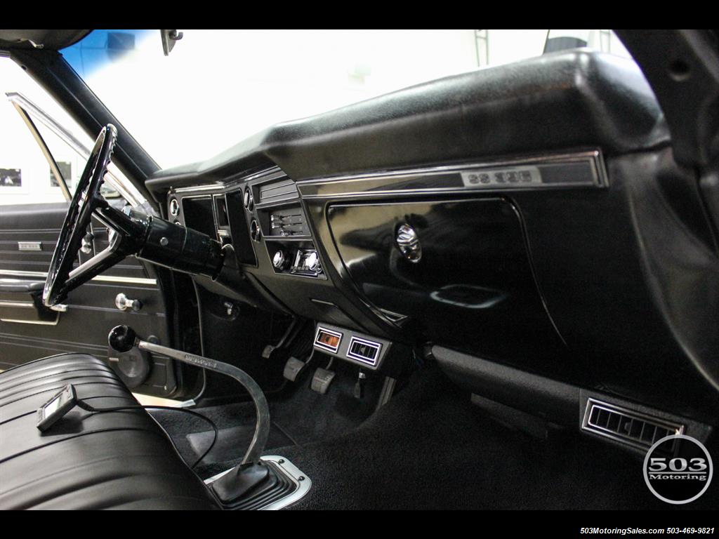 1968 Chevrolet Chevelle SS 396; Black/Black Stunning Restomod!   - Photo 42 - Beaverton, OR 97005