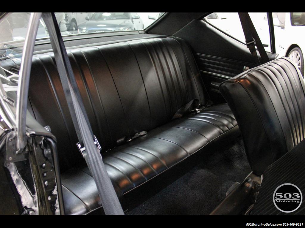 1968 Chevrolet Chevelle SS 396; Black/Black Stunning Restomod!   - Photo 47 - Beaverton, OR 97005