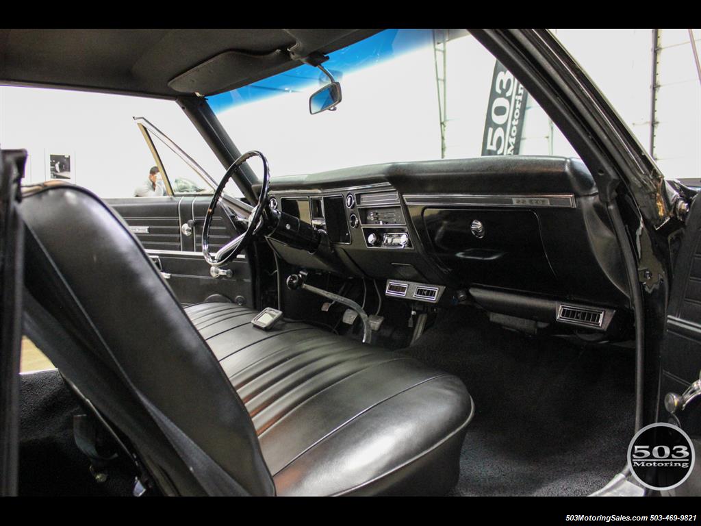 1968 Chevrolet Chevelle SS 396; Black/Black Stunning Restomod!   - Photo 41 - Beaverton, OR 97005