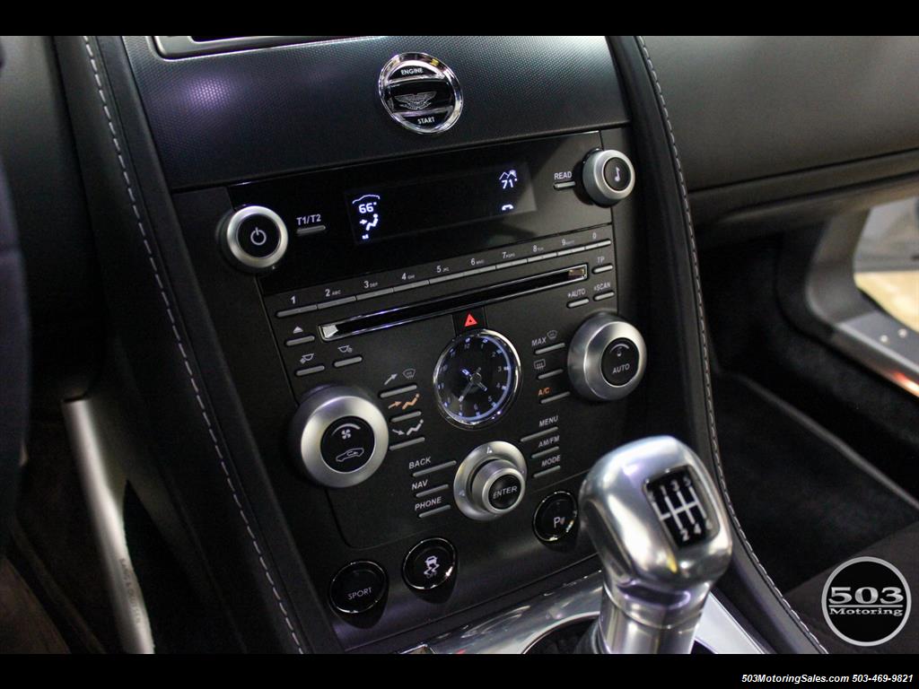 2011 Aston Martin V12 Vantage 6-Speed Manual, Mako Blue/Black!   - Photo 37 - Beaverton, OR 97005