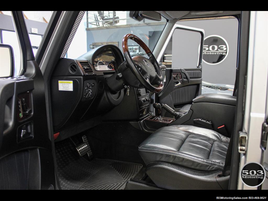 2005 Mercedes-Benz G 55 AMG; Silver/Charcoal w/ Lift & Upgrades!   - Photo 28 - Beaverton, OR 97005
