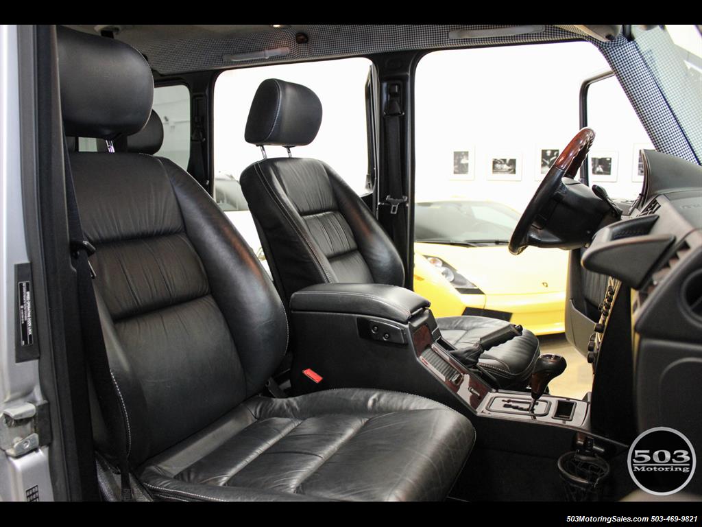 2005 Mercedes-Benz G 55 AMG; Silver/Charcoal w/ Lift & Upgrades!   - Photo 42 - Beaverton, OR 97005