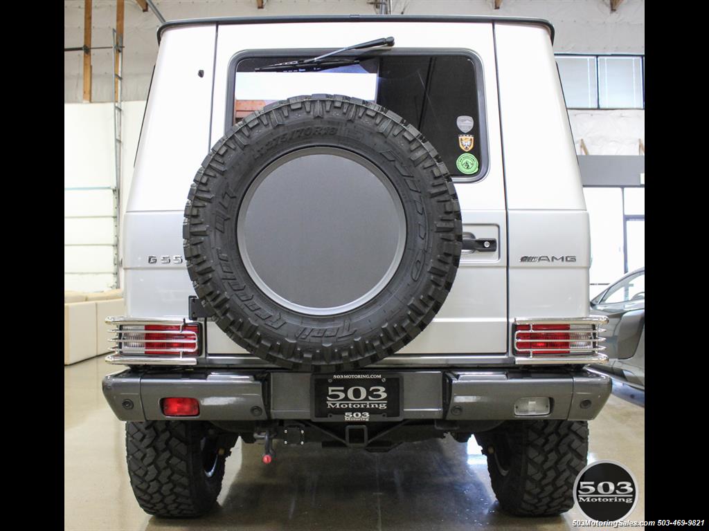 2005 Mercedes-Benz G 55 AMG; Silver/Charcoal w/ Lift & Upgrades!   - Photo 4 - Beaverton, OR 97005