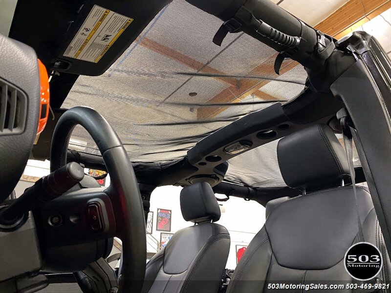 2014 Jeep Wrangler Unlimited Sahara 4x4; Lifted w/ Leather & Nav   - Photo 69 - Beaverton, OR 97005