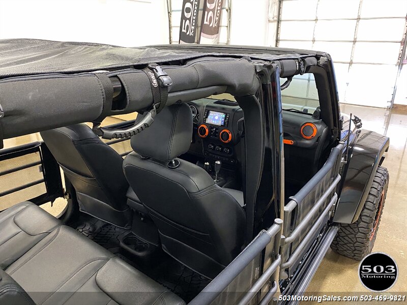 2014 Jeep Wrangler Unlimited Sahara 4x4; Lifted w/ Leather & Nav   - Photo 49 - Beaverton, OR 97005
