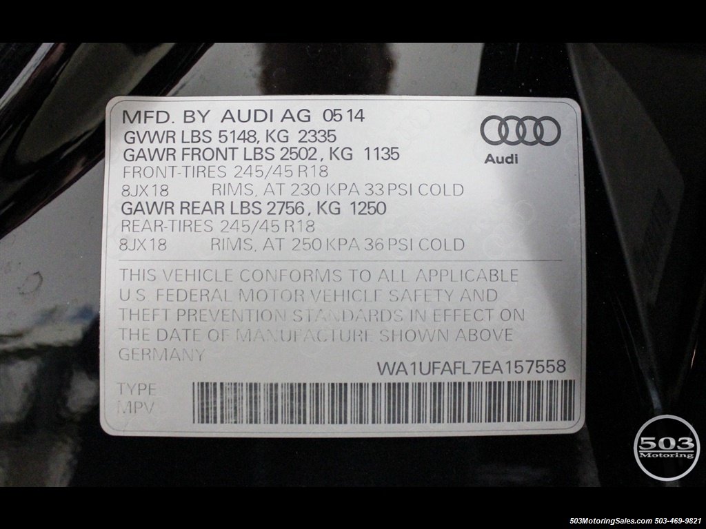 2014 Audi Allroad 2.0T quattro Premium Plus; Black/Black w/ 12k!   - Photo 58 - Beaverton, OR 97005