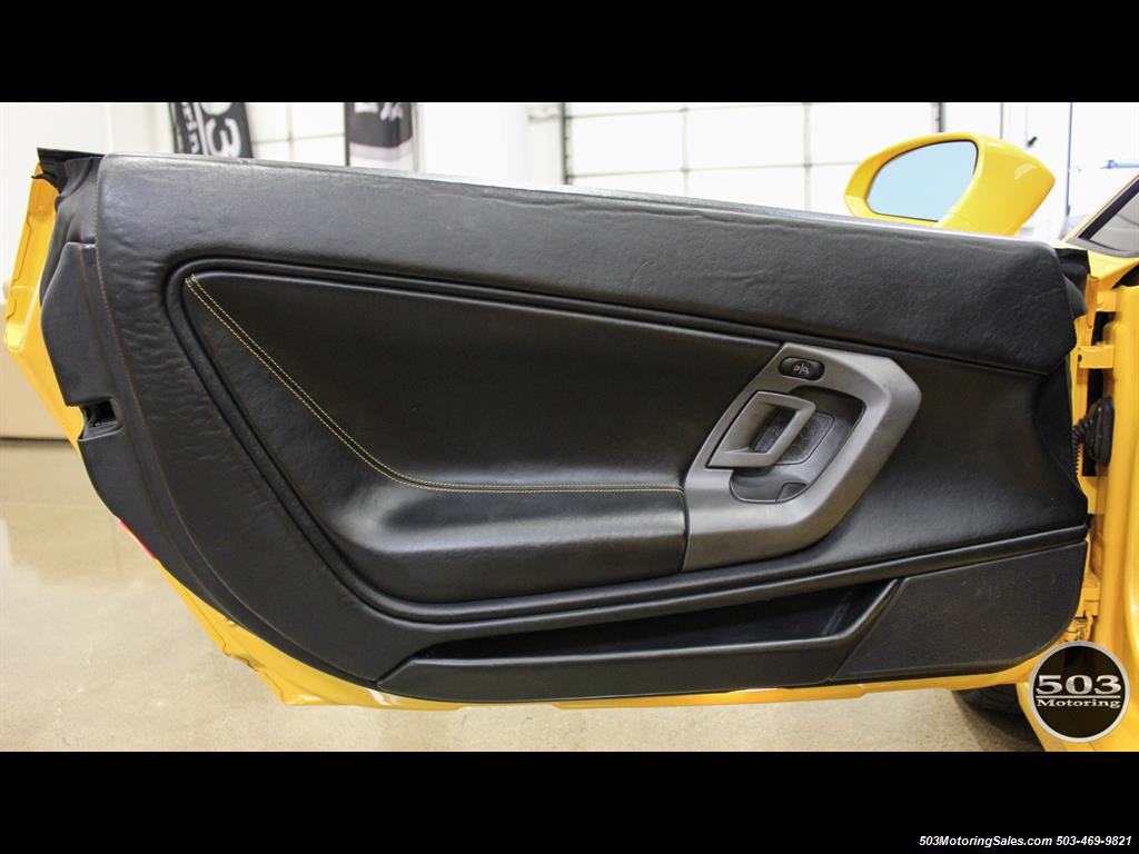 2004 Lamborghini Gallardo Yellow/Black 6-Speed Manual w/ 21k Miles!   - Photo 36 - Beaverton, OR 97005