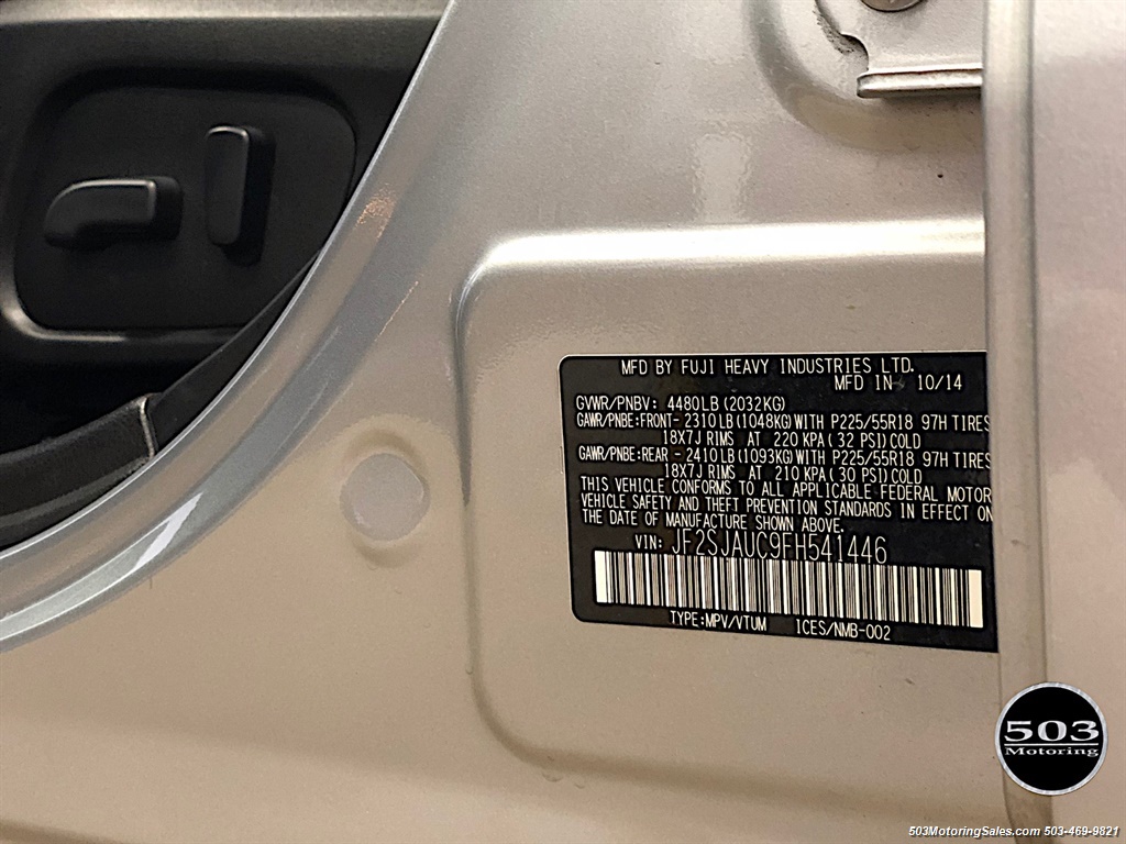 2015 Subaru Forester 2.5i Touring   - Photo 57 - Beaverton, OR 97005