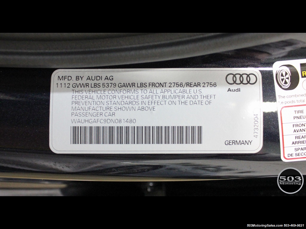 2013 Audi A6 3.0T quattro Prestige; One Owner w/ 33k Miles!   - Photo 58 - Beaverton, OR 97005