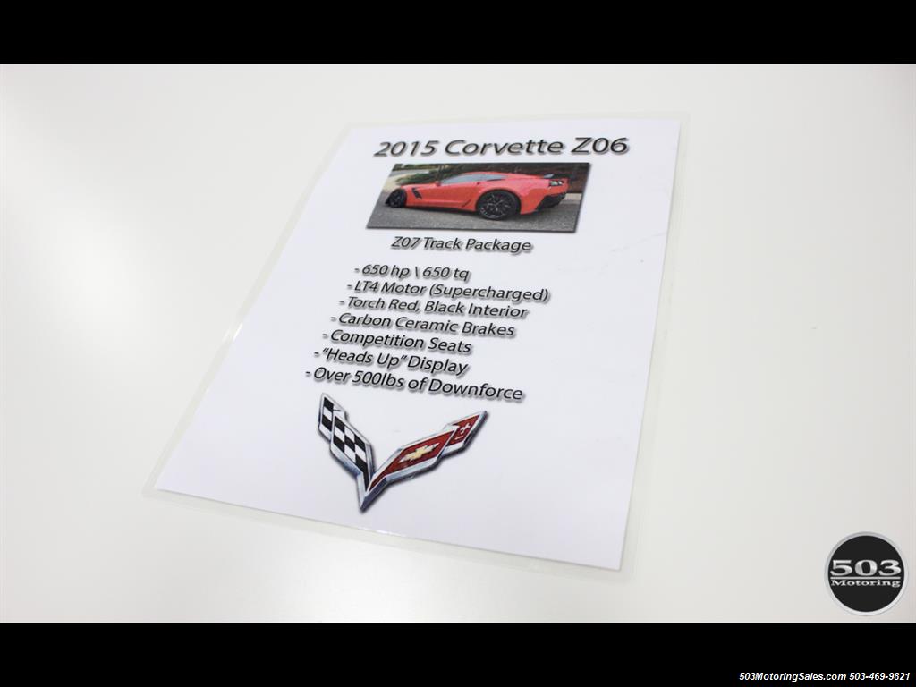 2015 Chevrolet Corvette Z06; Z07 Performance Pacakge w/ Only 6k Miles!   - Photo 52 - Beaverton, OR 97005