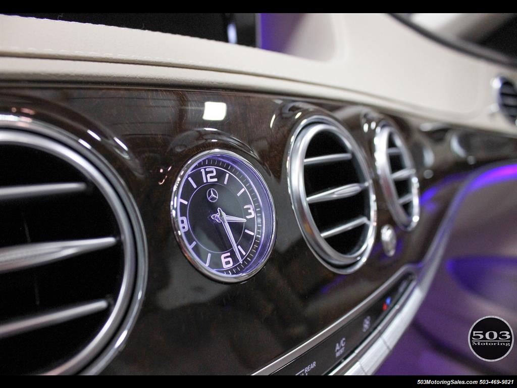 2016 Mercedes-Benz S550 4MATIC, Perfect Condition in Diamond White!   - Photo 18 - Beaverton, OR 97005