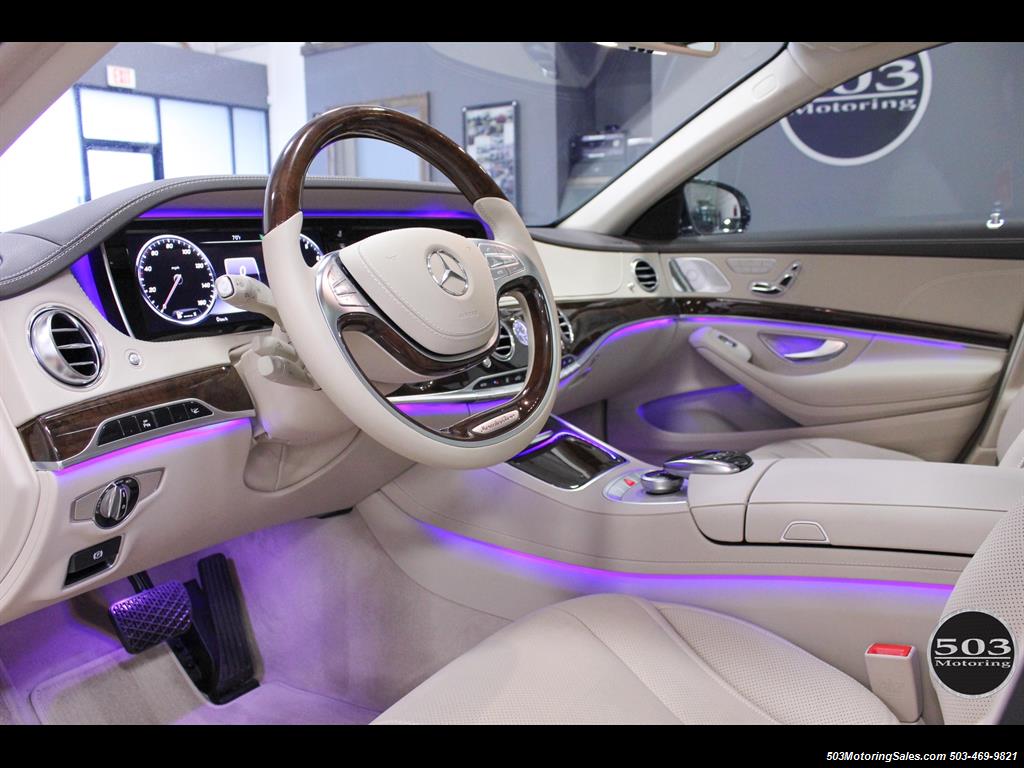 2016 Mercedes-Benz S550 4MATIC, Perfect Condition in Diamond White!   - Photo 17 - Beaverton, OR 97005
