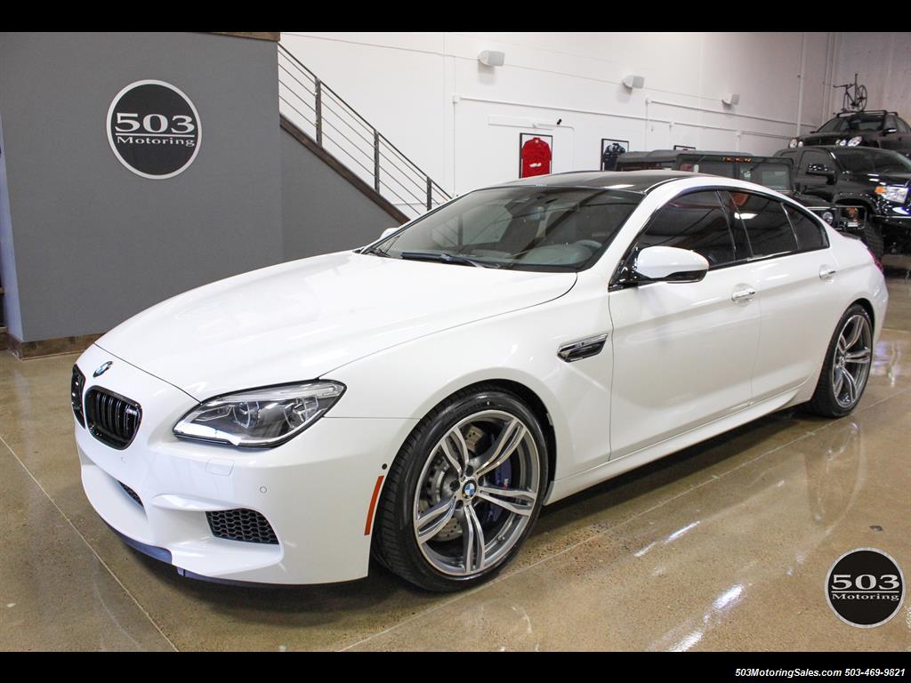 2016 BMW M6 Gran Coupe; White, Competition Pack, 1.5k Miles   - Photo 1 - Beaverton, OR 97005