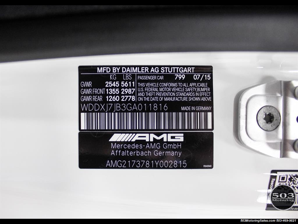 2016 Mercedes-Benz AMG S63 Designo, Perfectly Specced w/ 3900 Miles!   - Photo 59 - Beaverton, OR 97005