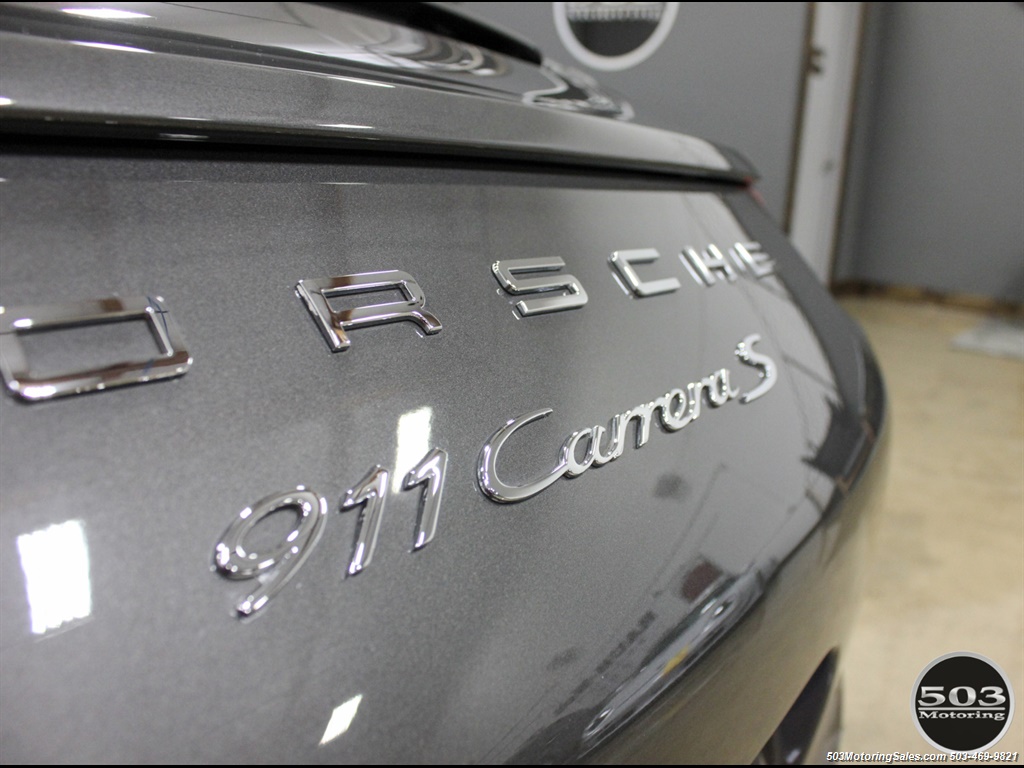 2014 Porsche 911 Carrera S; CPO WARRANTY TRANSFERABLE, Grey/Black   - Photo 18 - Beaverton, OR 97005