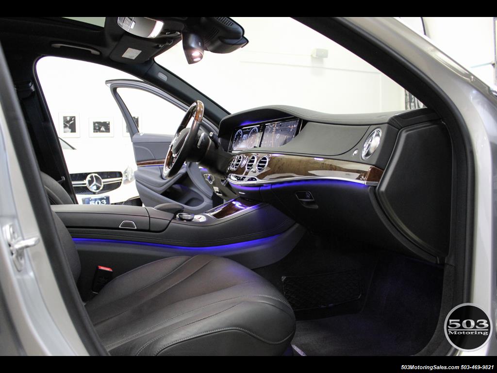 2014 Mercedes-Benz S550; One Owner Iridium Silver/Black w/ 38k Miles!   - Photo 33 - Beaverton, OR 97005