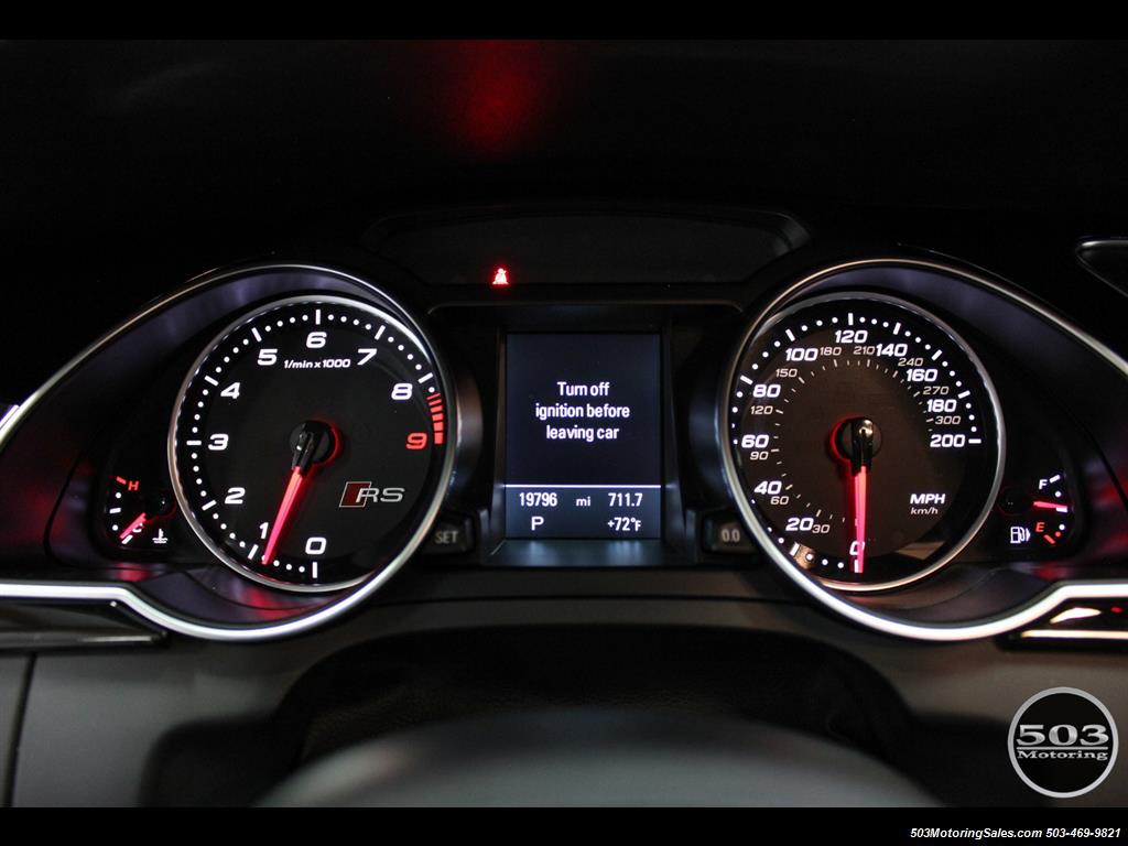 2014 Audi RS 5 quattro; Loaded Phantom Black/Black w/ 20k Miles!   - Photo 30 - Beaverton, OR 97005