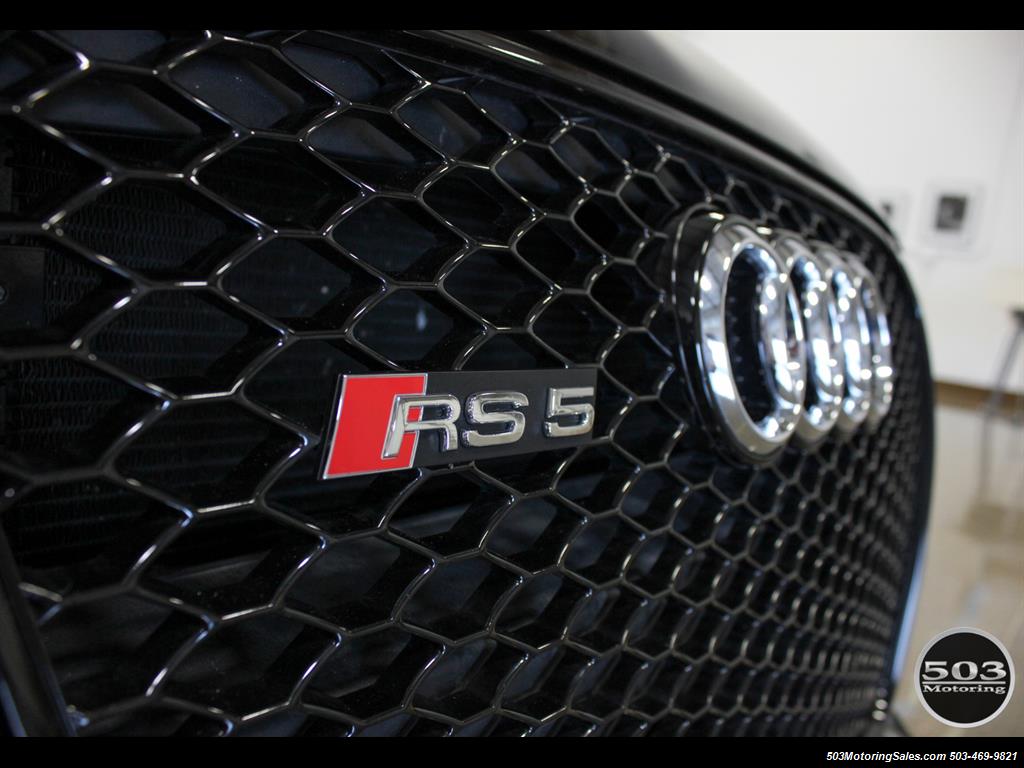 2014 Audi RS 5 quattro; Loaded Phantom Black/Black w/ 20k Miles!   - Photo 10 - Beaverton, OR 97005
