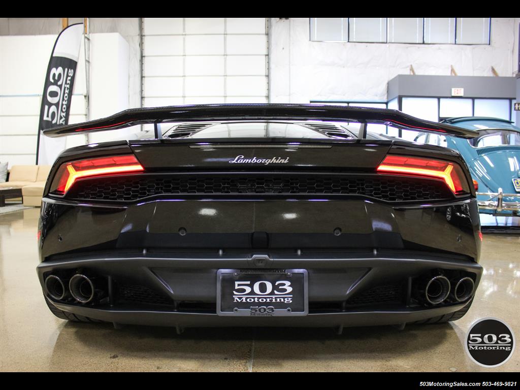 2015 Lamborghini Huracan LP 610-4; Black w/ Full XPEL & Vorsteiner Aero!   - Photo 5 - Beaverton, OR 97005