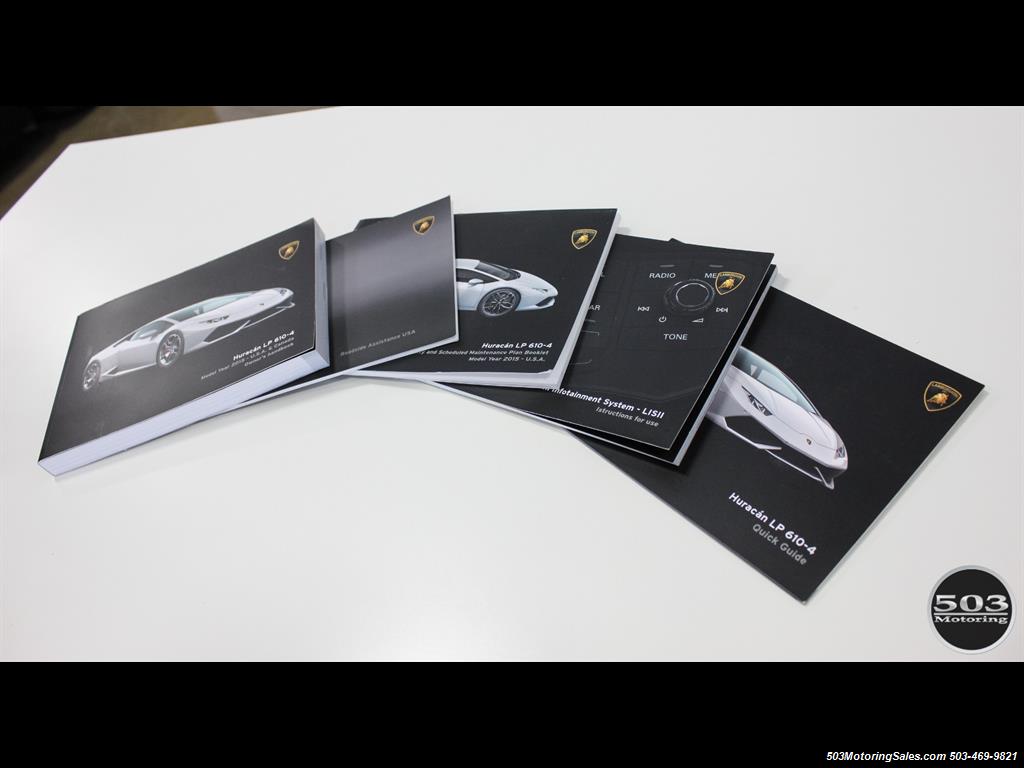 2015 Lamborghini Huracan LP 610-4; Black w/ Full XPEL & Vorsteiner Aero!   - Photo 44 - Beaverton, OR 97005