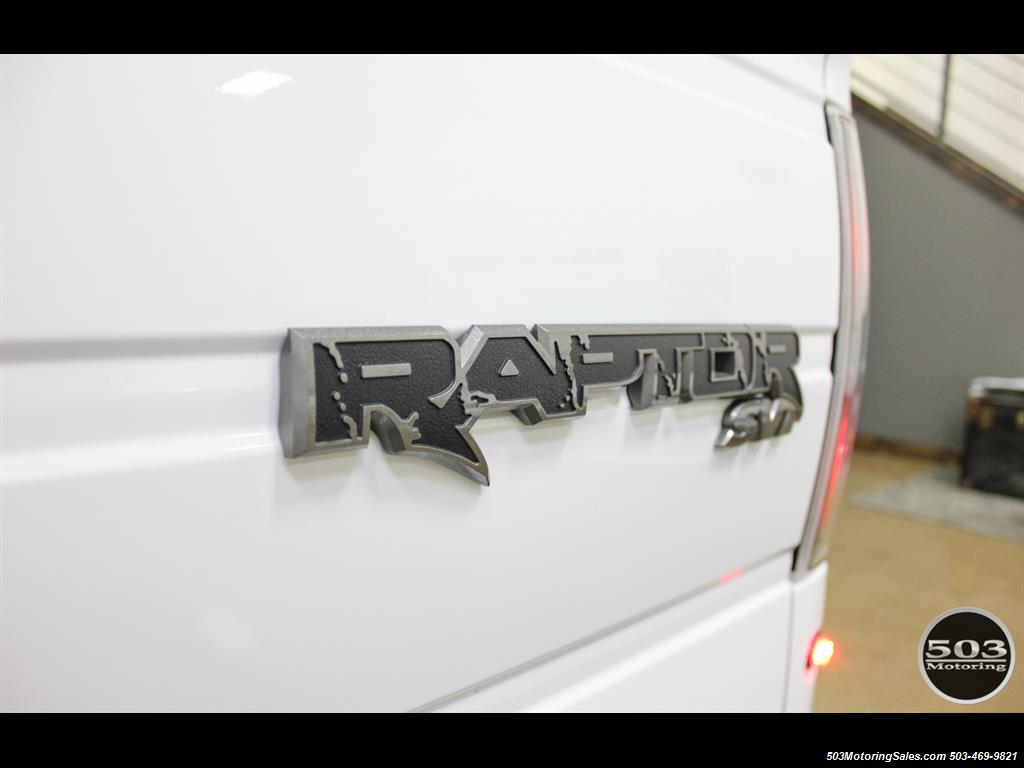 2010 Ford F-150 SVT Raptor; White/Black w/ Only 17k Miles!   - Photo 17 - Beaverton, OR 97005