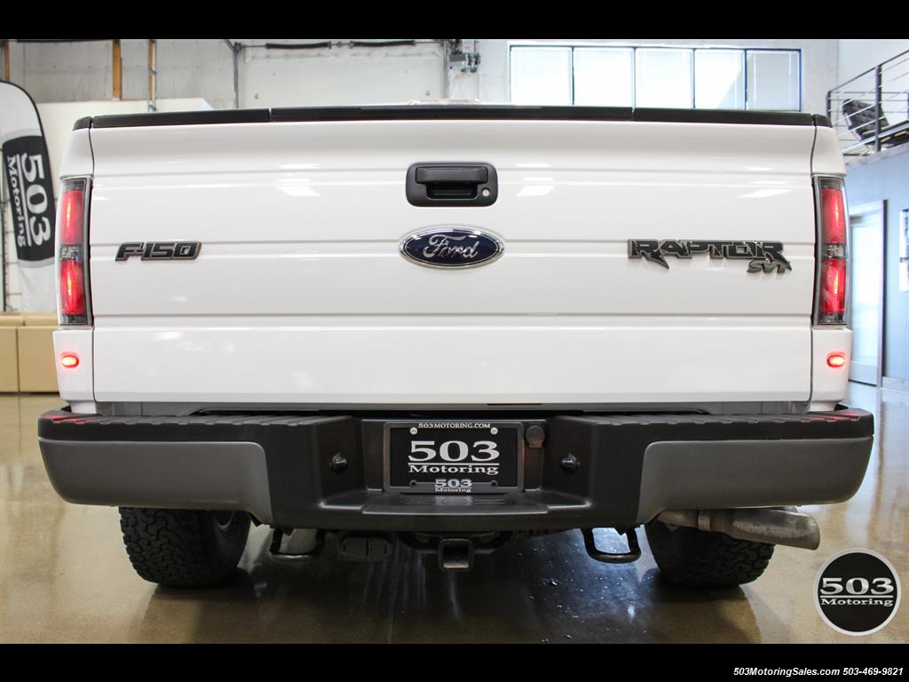 2010 Ford F-150 SVT Raptor; White/Black w/ Only 17k Miles!   - Photo 6 - Beaverton, OR 97005