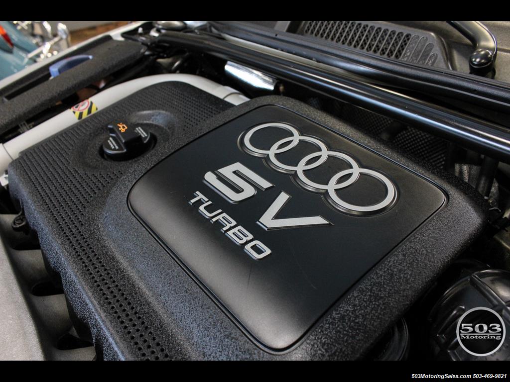 2004 Audi TT 225hp quattro; AWD Silver/Black 6-Speed Manual!   - Photo 47 - Beaverton, OR 97005