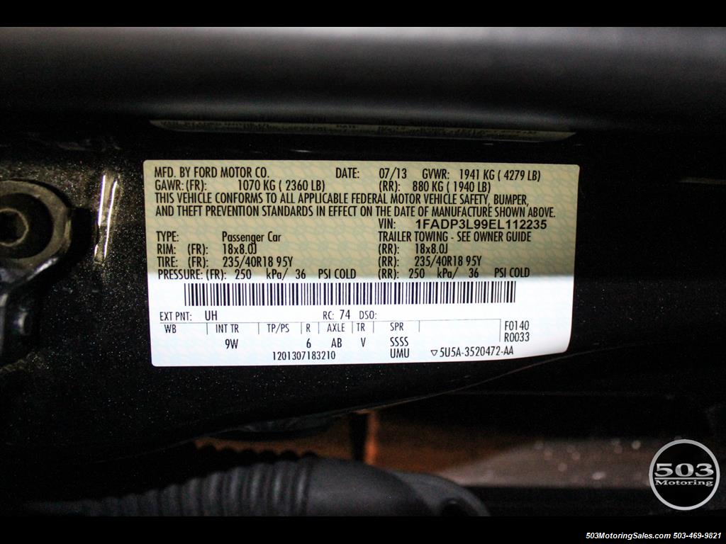 2014 Ford Focus ST; One Owner, Loaded Tuxedo Black/Black!   - Photo 60 - Beaverton, OR 97005