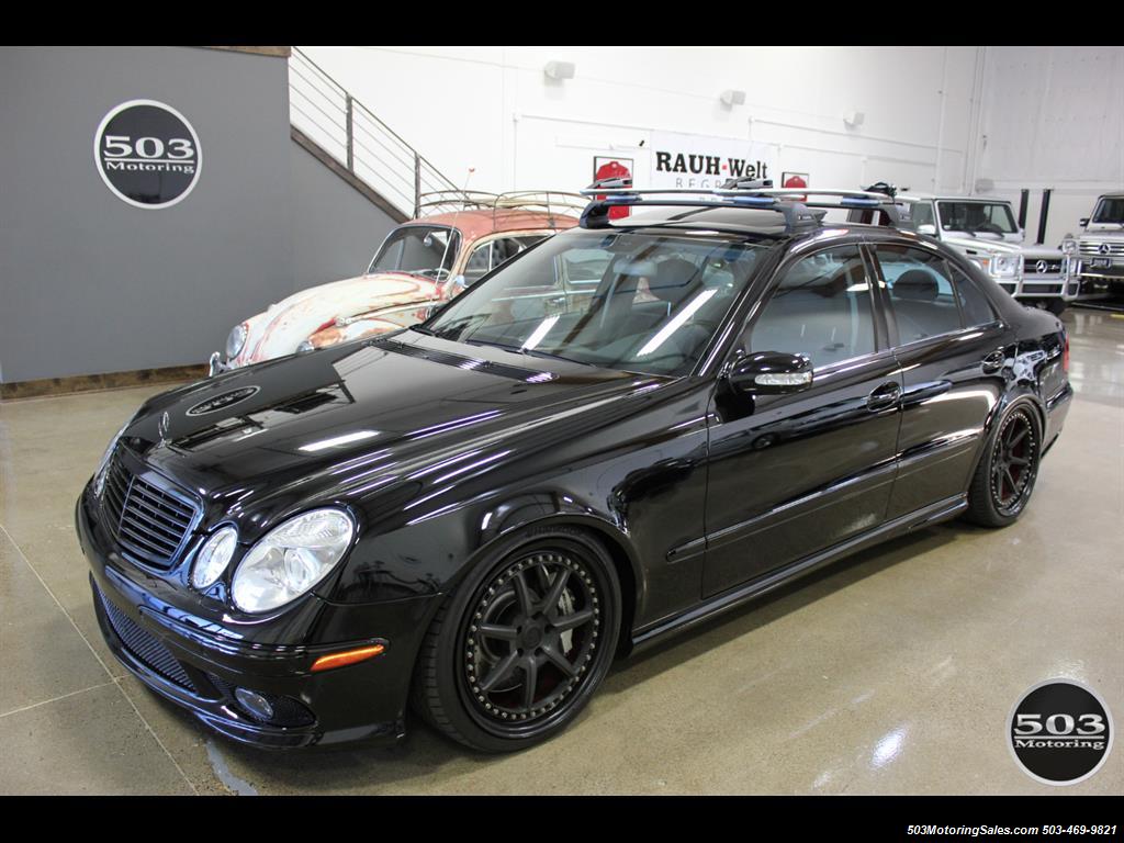2006 Mercedes-Benz E55 AMG; Immaculate Black/Black w/ Only 35k Miles!   - Photo 1 - Beaverton, OR 97005