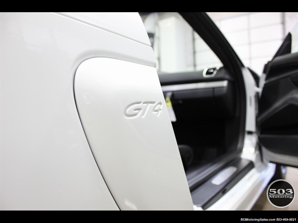 2016 Porsche Cayman GT4; White w/ Full Bucket Seats & 3k Miles!   - Photo 26 - Beaverton, OR 97005
